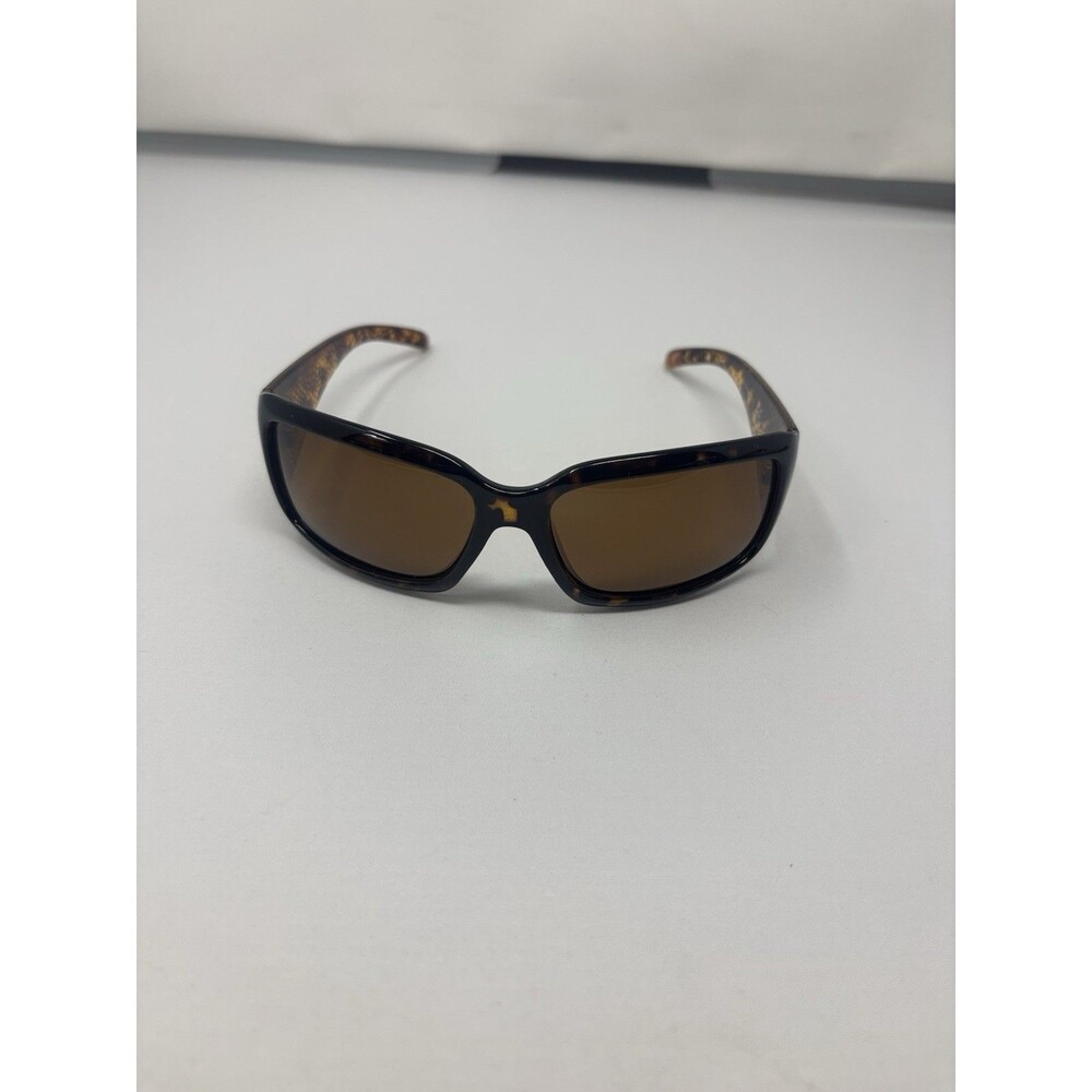 O by Oscar de la Renta Sunglasses Women's Tortoise Brown Snakeskin Wrap 43061